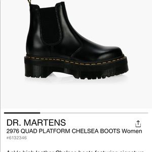 Doc Martin Chelsea boots platform